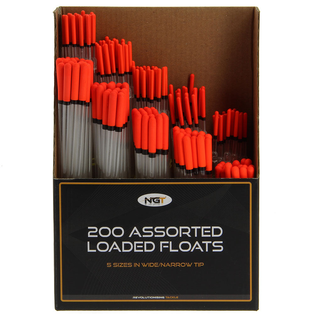 NGT Box Of 200 Loaded Floats