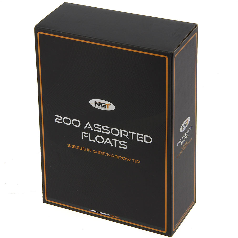 NGT Box Of 200 Unloaded Floats