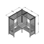 Firenze Corner Arbour