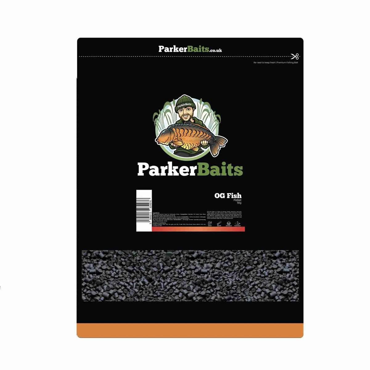 Parker Baits Pellet OG Fish 5kg