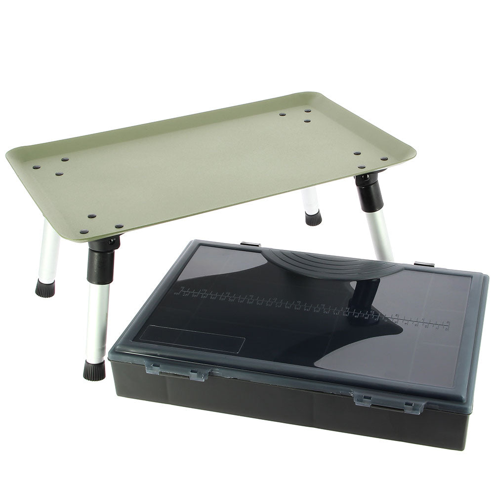 NGT Deluxe Bivvy Table Tackle Box System