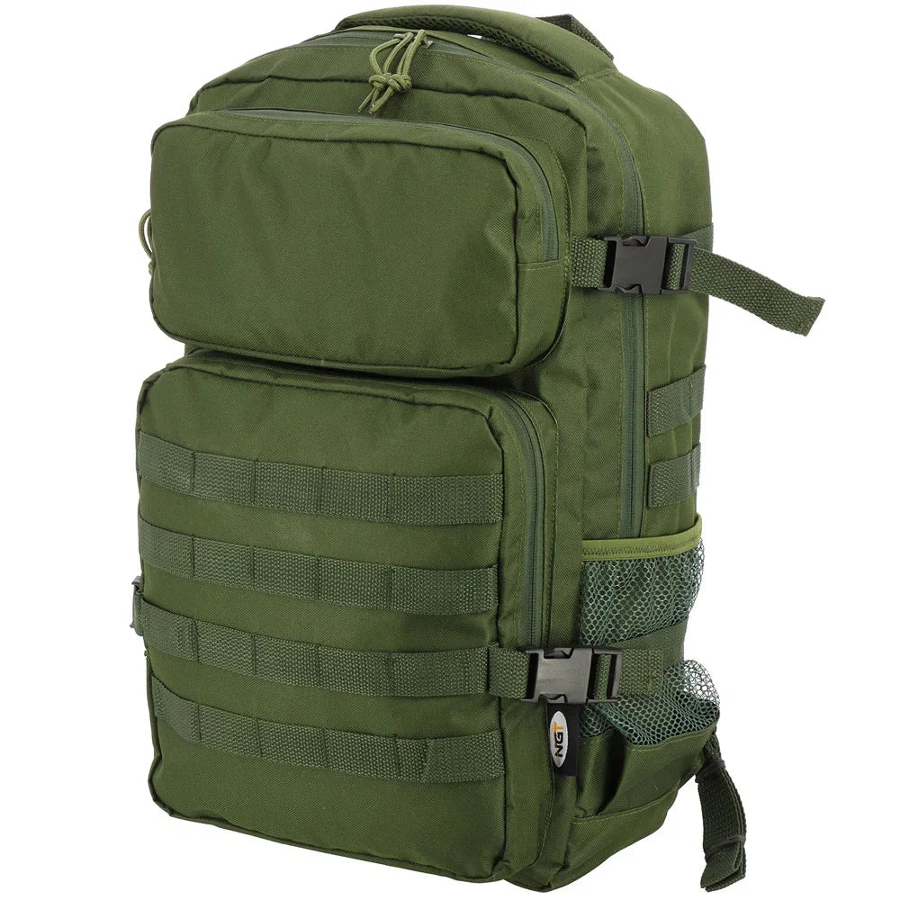 NGT Military 30L Green Rucksack