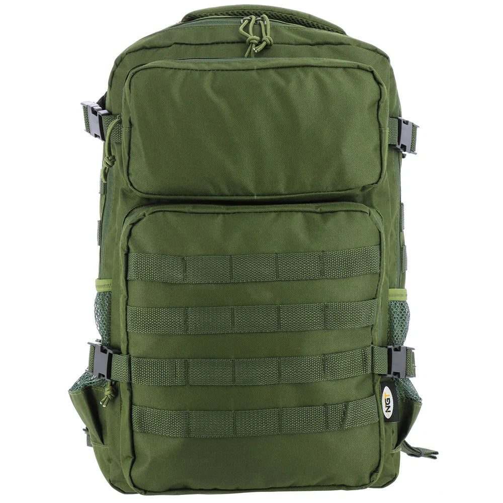 NGT Military 30L Green Rucksack