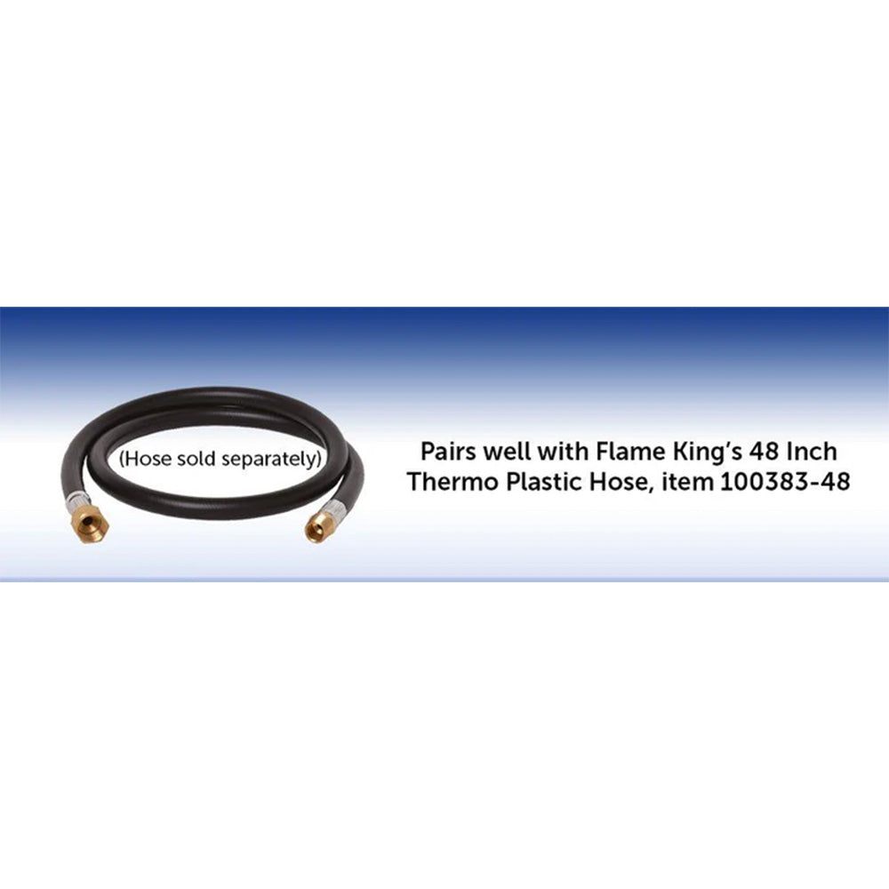 2 Stage Auto Propane Gas Regulator w/ 2 - 12" Pigtails