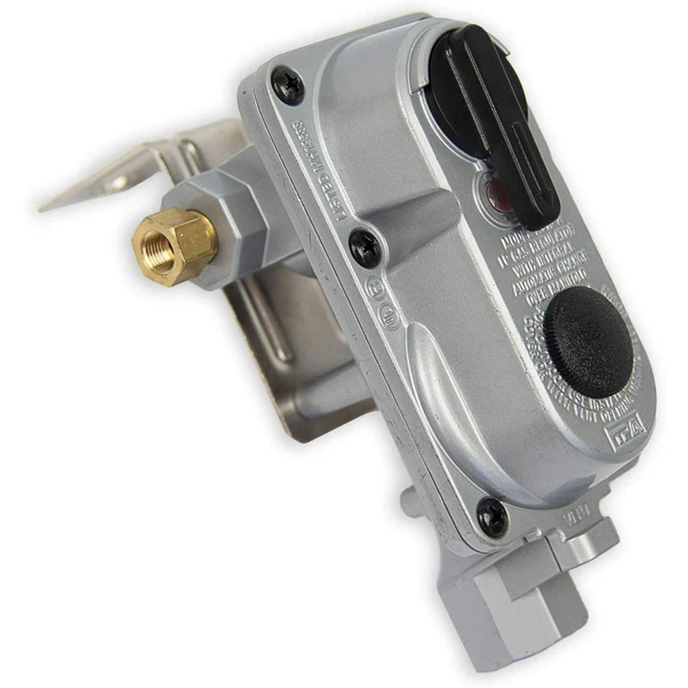 2 Stage Auto Propane Gas Regulator w/ 2 - 12" Pigtails