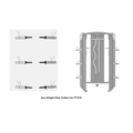 Rapid Motion Stainless Steel Weight Plate Holders (FT1010)