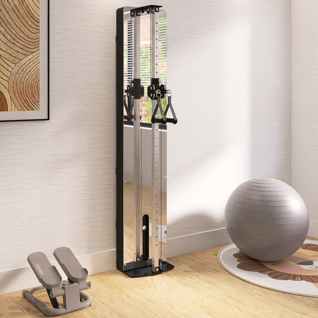 Muscle Motion Wall Mounted Functional Trainer - Single Stack- Lifestyle Series