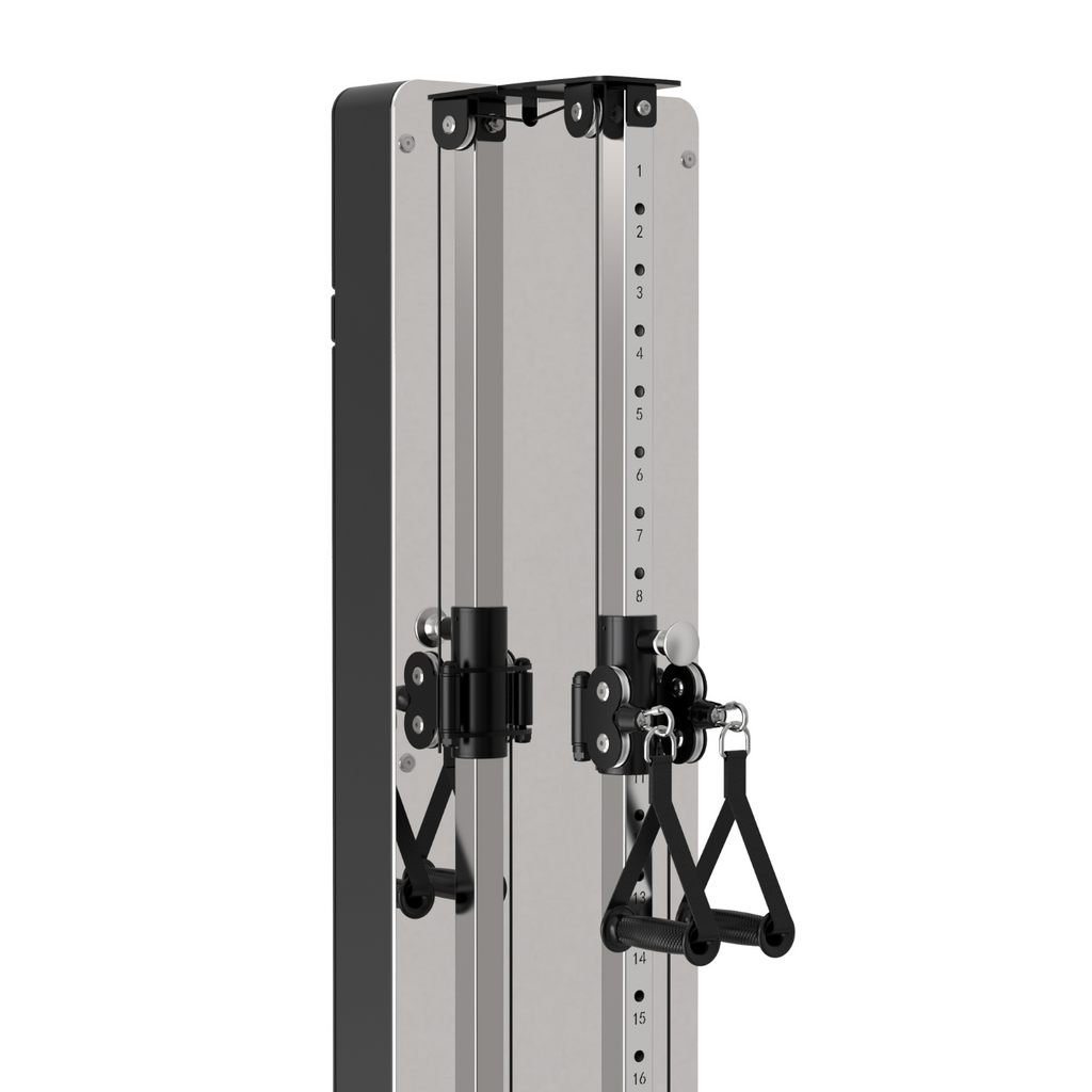 Muscle Motion Wall Mounted Functional Trainer - Single Stack- Lifestyle Series