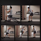 Muscle Motion Wall Mounted Functional Trainer - Single Stack- Lifestyle Series