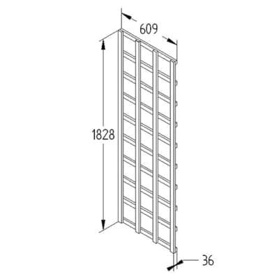 Forest Heavy Duty Trellis 183cm x 61cm