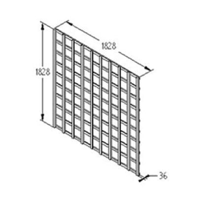 Forest Heavy Duty Trellis 183cm x 183cm