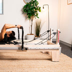 S1 Oakwood Full Track Pilates Reformer