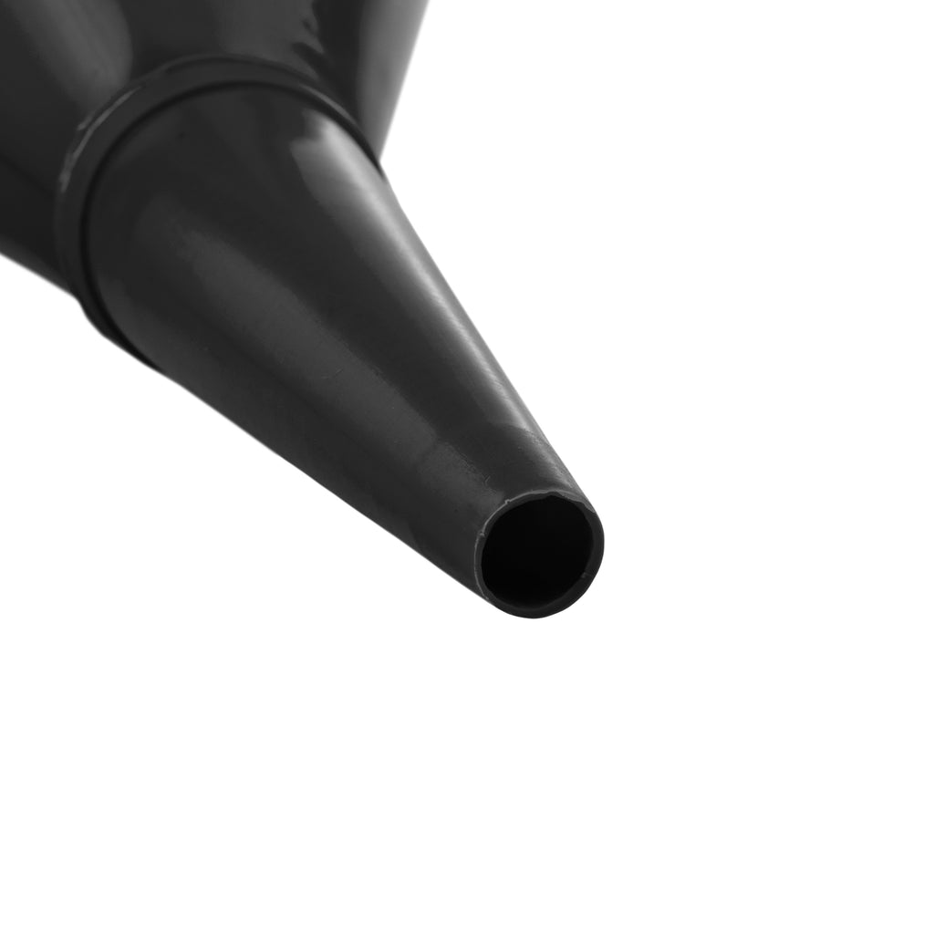 Angled Car Fuel Funnels with Filter (Black & Red)