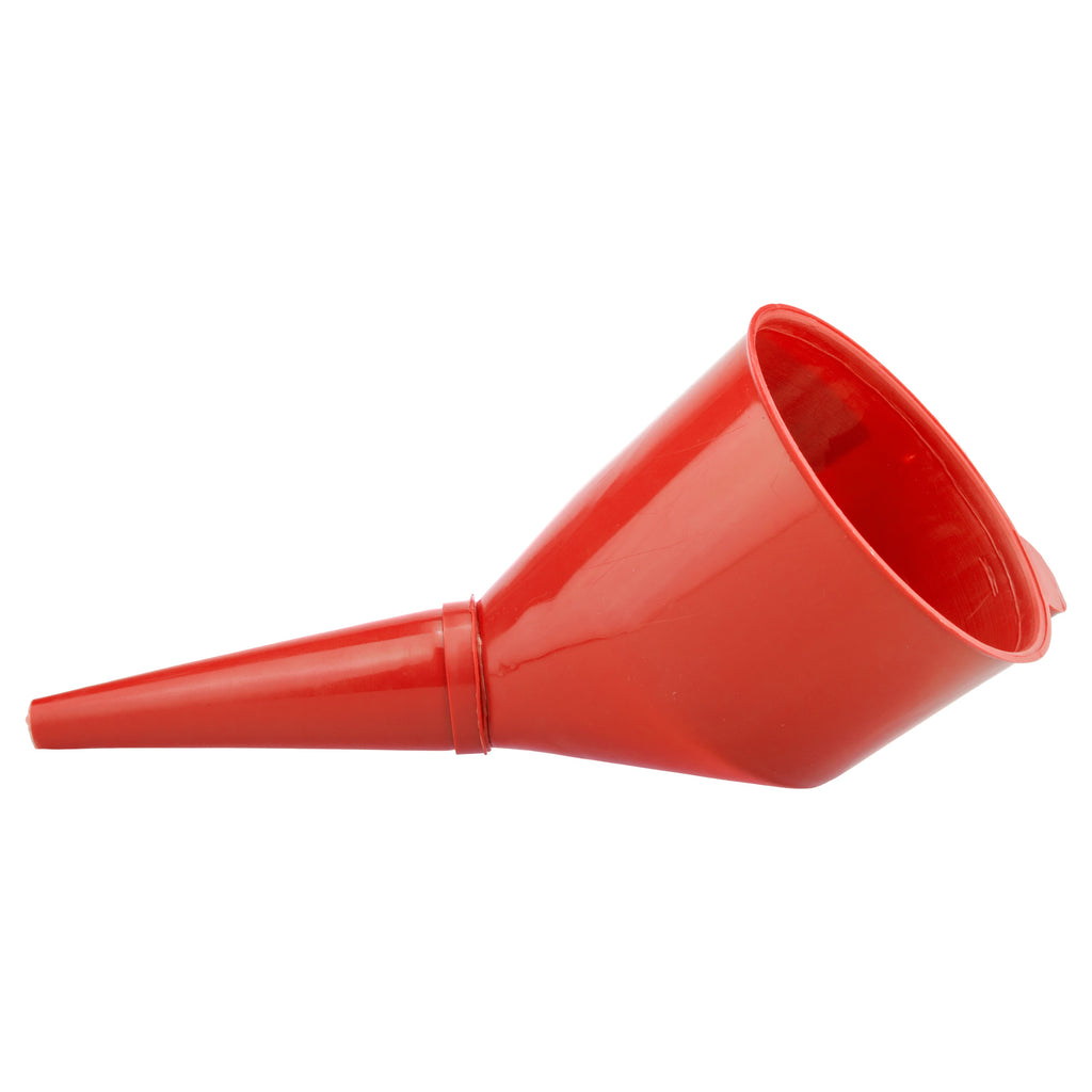 Angled Car Fuel Funnels with Filter (Black & Red)