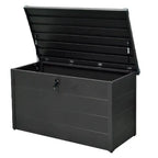 Falcon Heavy Duty Garden Storage Box - Dark Grey - All Sizes