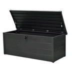 Falcon Heavy Duty Garden Storage Box - Dark Grey - All Sizes