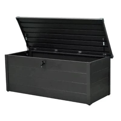 Falcon Heavy Duty Garden Storage Box - Dark Grey - All Sizes