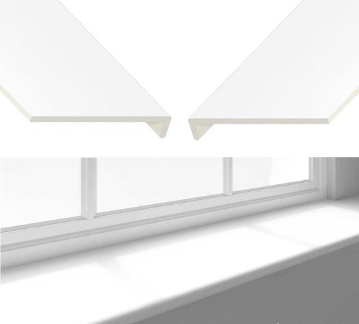 Window Sill Cover Boards - Square Edge (1.25m Length)