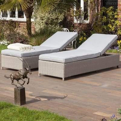 Fiennes Luxury Sun Lounger