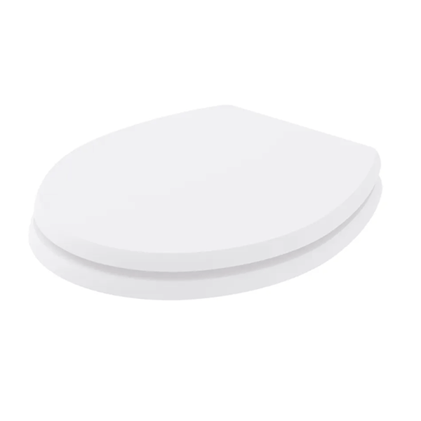 Fitzroy Traditional Round Wood Soft Close Toilet Seat
