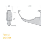 FloPlast Half Round 112mm Gutter