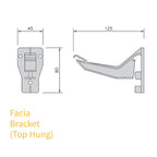 FloPlast Niagara Ogee 110mm Gutter