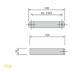 FloPlast 65mm Square Downpipe