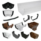 FloPlast Square Line 114mm Gutter