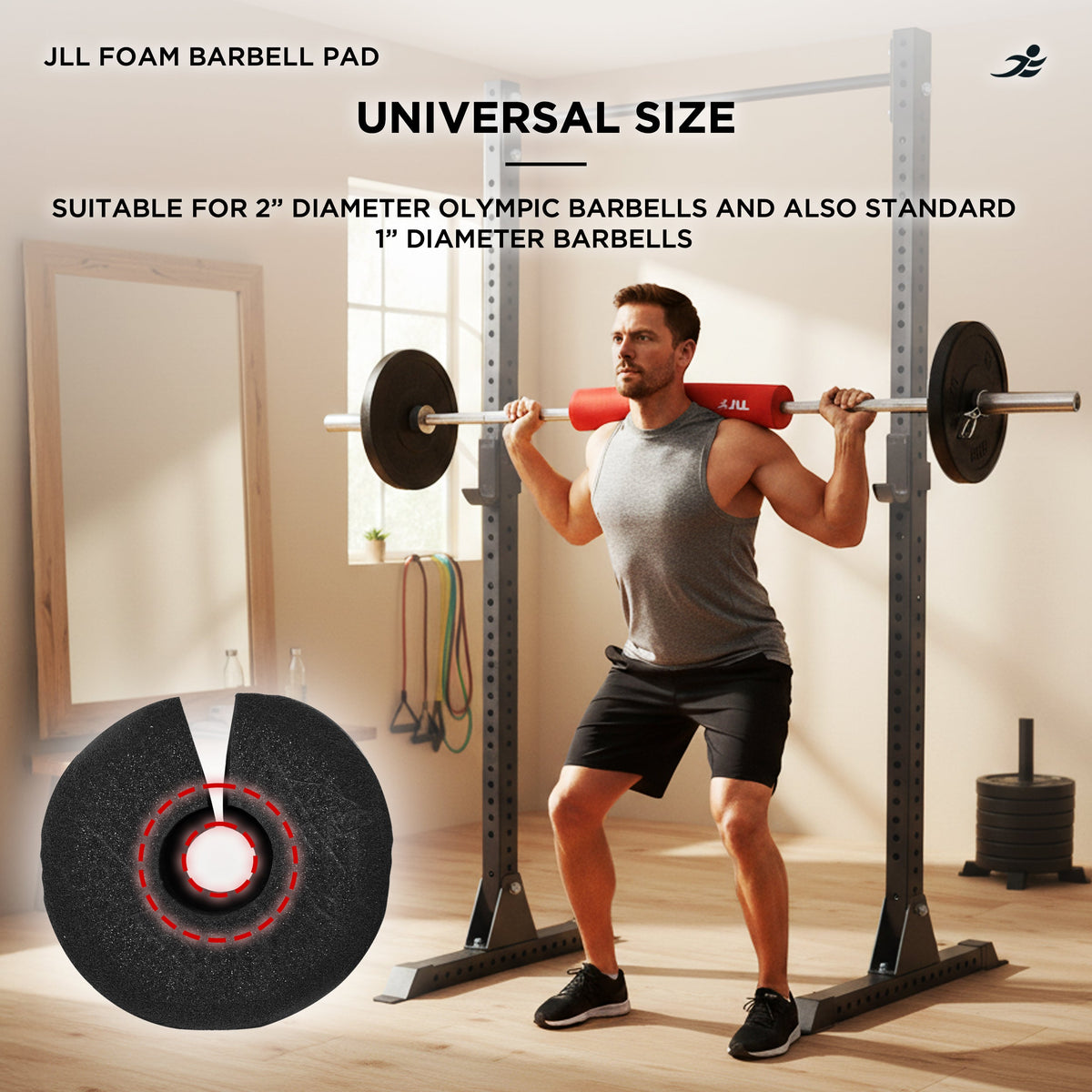 Foam Barbell Pad