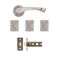 Fortuna Satin Finish Latch Kit