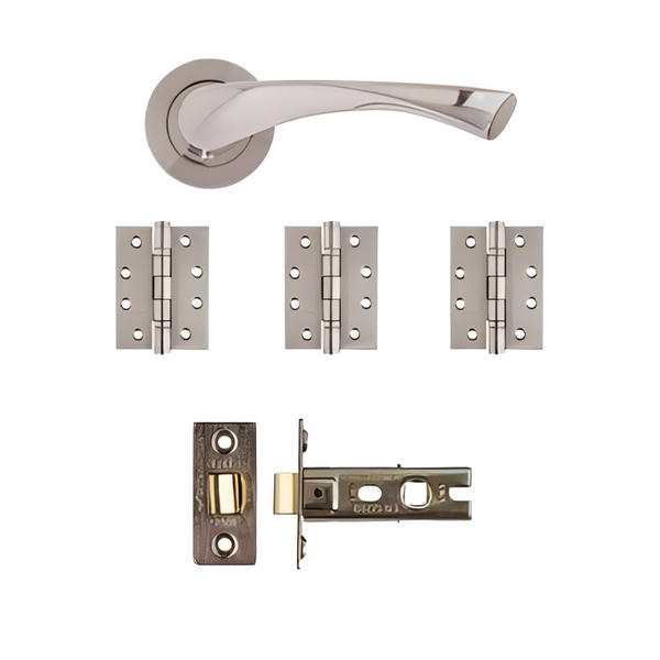 Fortuna Satin Finish Latch Kit