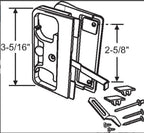 562 Sliding Screen Door Handle  Metal Industries