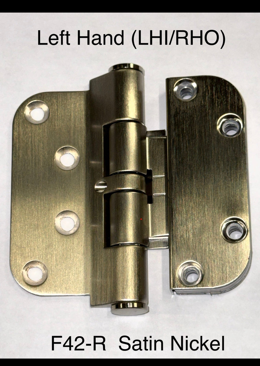S4011 Hoppe Adjustable  Door Hinge  - Set Hinge- Non Removable Pin