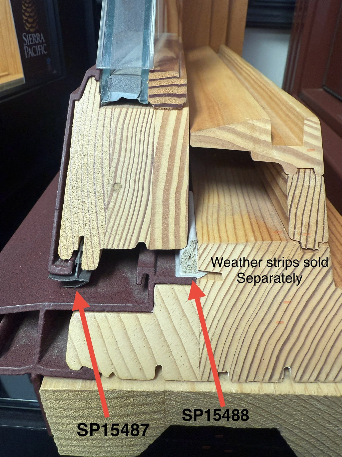 SP15488 - Amesbury Truth Casement Foam Filled Weather Strip Horizontal