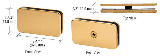 CRL 180° Traditional Style Glass Clamp