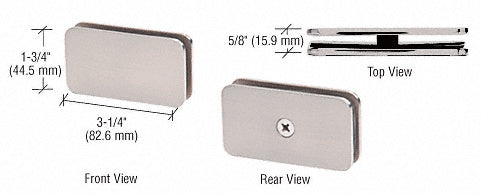 CRL 180° Traditional Style Glass Clamp