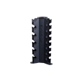 BODYSOLID 3 SIDED DUMBBELL RACK 5-50LB (DEMO)