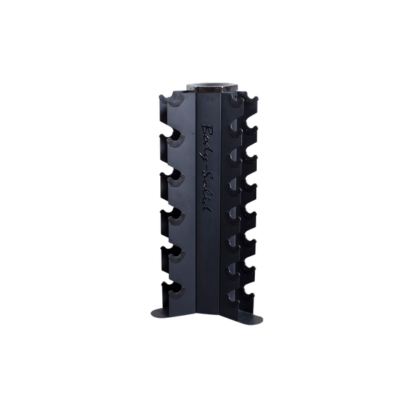 BODYSOLID 3 SIDED DUMBBELL RACK 5-50LB (DEMO)