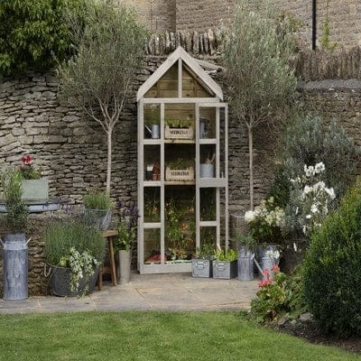 Forest Georgian Wall Greenhouse with Auto Vent