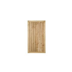 Forest Pressure Treated Featheredge Gate x  6ft (h)