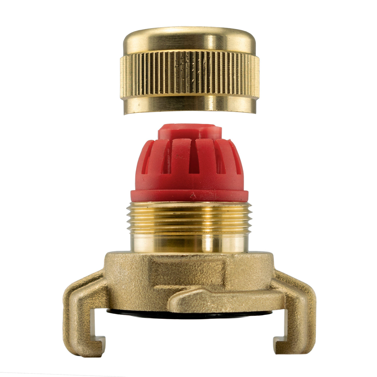 Geka Type Brass Claw Set – 13mm Barb and 1/2” Hose Connector