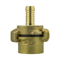 Geka Type Brass Claw Set – 13mm Barb and 1” BSP Female