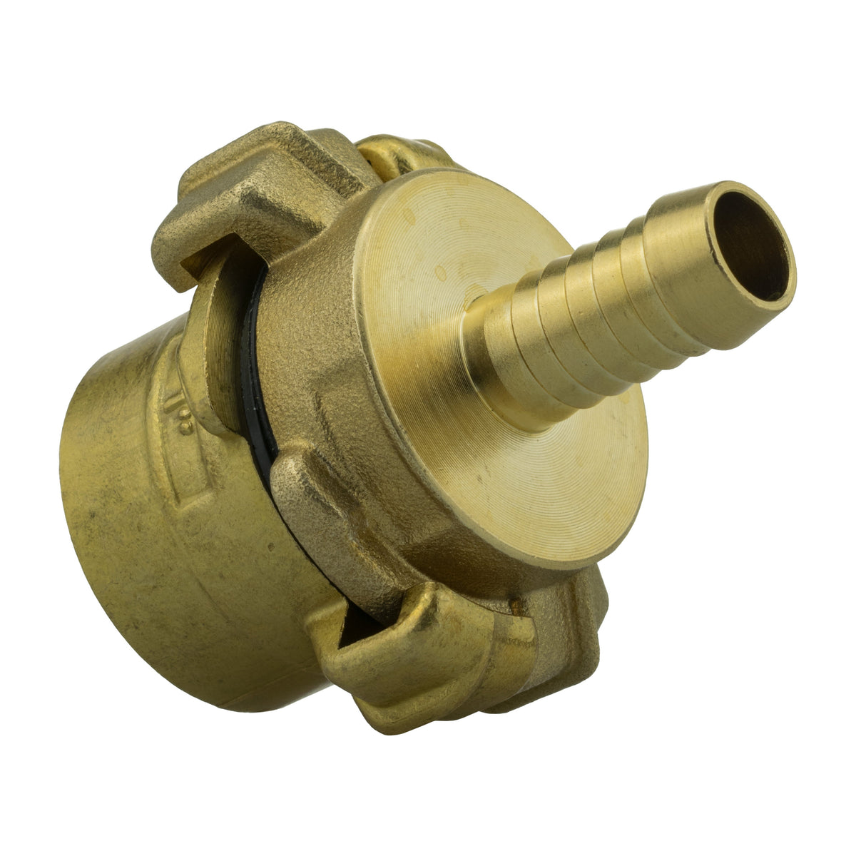 Geka Type Brass Claw Set – 13mm Barb and 1” BSP Female