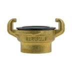 IBC 2” S60X6 Cap with In-Line BSPM Valve and Geka Type Fitting