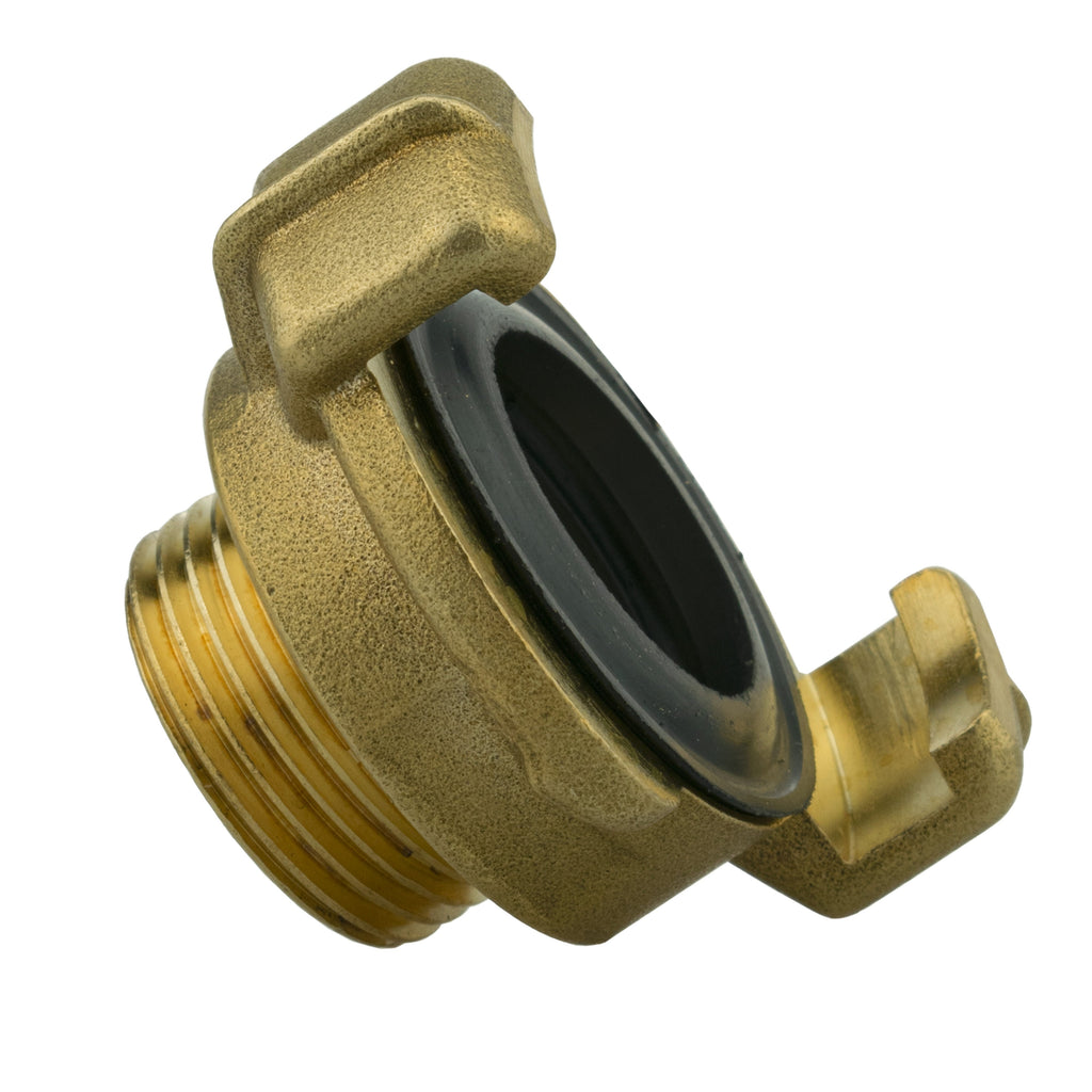 Wall Flange Kit 32mm MDPE + Lever Valve + 13mm Barbed Geka Set
