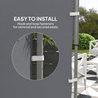Canopy Sidewall Panel for 3 x 3m Straight Leg Pop Up Gazebos, 1 Pack Sidewall Only, Grey