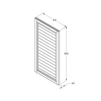 Forest Pressure Treated Square Lap Gate x 6ft (h)