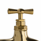 Water Butts Kit 1/2" With Polish Brass Tap & Snap On Connector and Drill Bit
