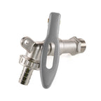 Water Butt Brass Kit 3/4" with Lever Tap Hose Barb and Lever Lock and Drill Bit