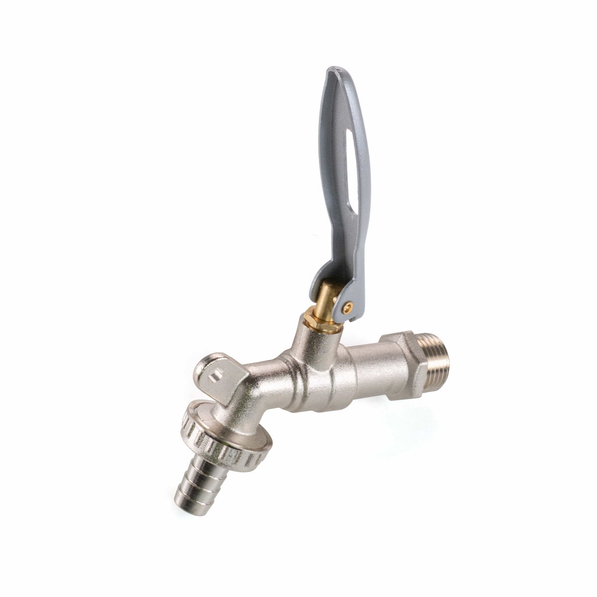 Water Butt Extension Kit 1/2" with Lever Tap Hose Barb and Lever Lock and Drill Bit
